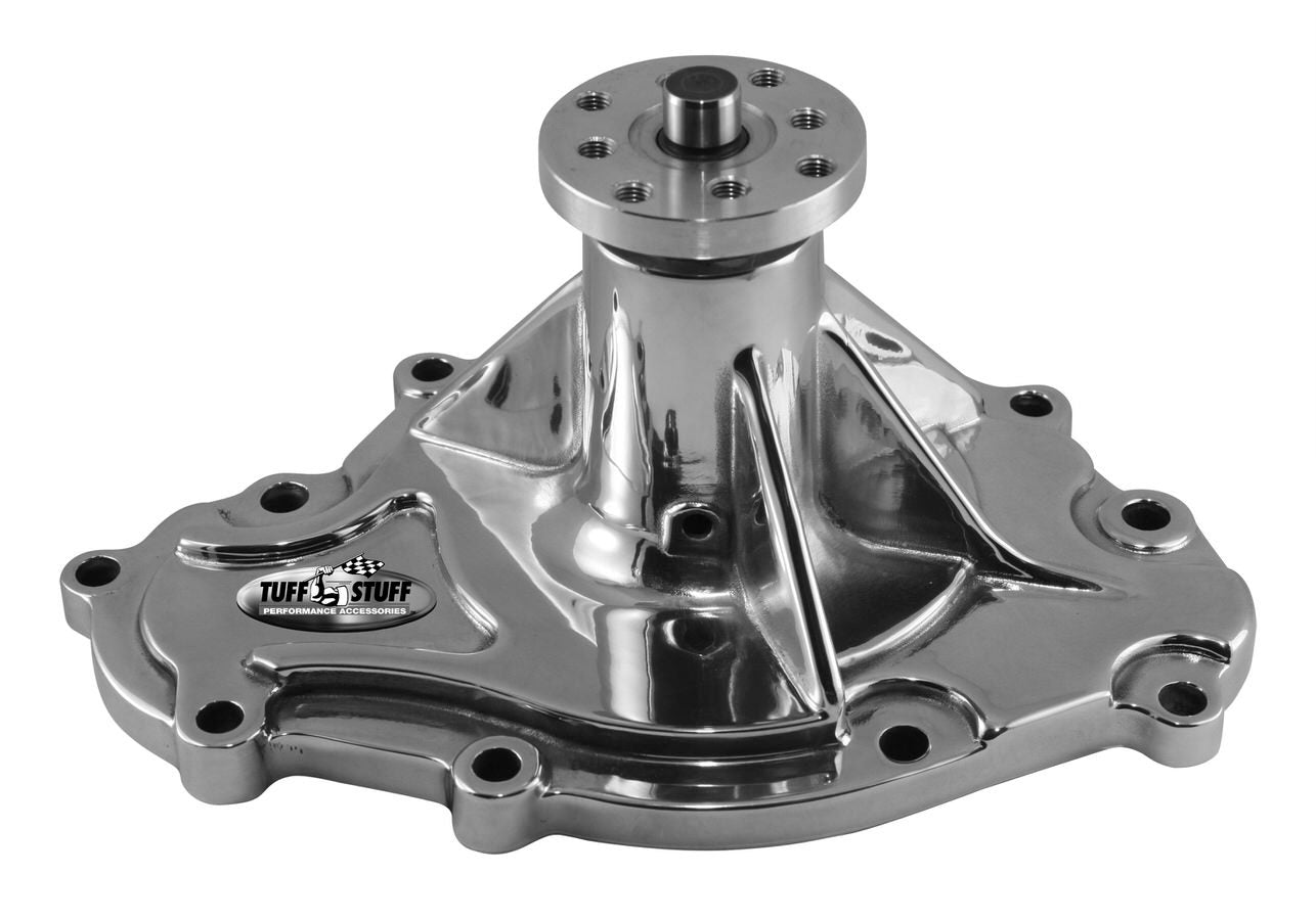 Tuff Stuff Performance Accessories 1475AA Pontiac Water Pump Chrome Aluminum Tuff Stuff Performance Accessories 1475AA