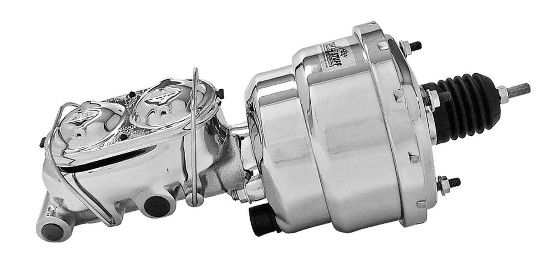 Tuff Stuff Performance Accessories 2122NA-2 7in Brake Booster Chrome w/2018NA Master Cylinder Tuff Stuff Performance Accessories 2122NA-2