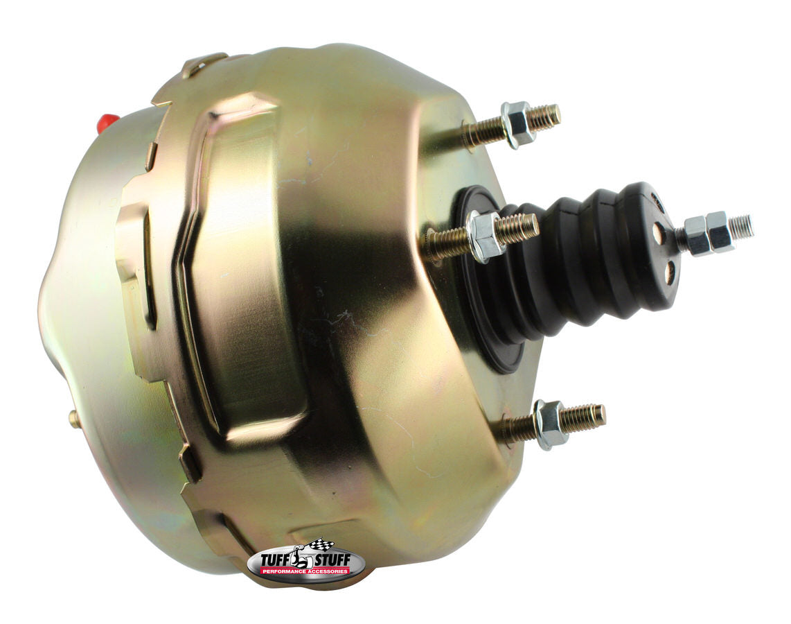 Tuff Stuff Performance Accessories 2229NB 9in Dual Diaphragm Booster Gold Zinc Tuff Stuff Performance Accessories 2229NB
