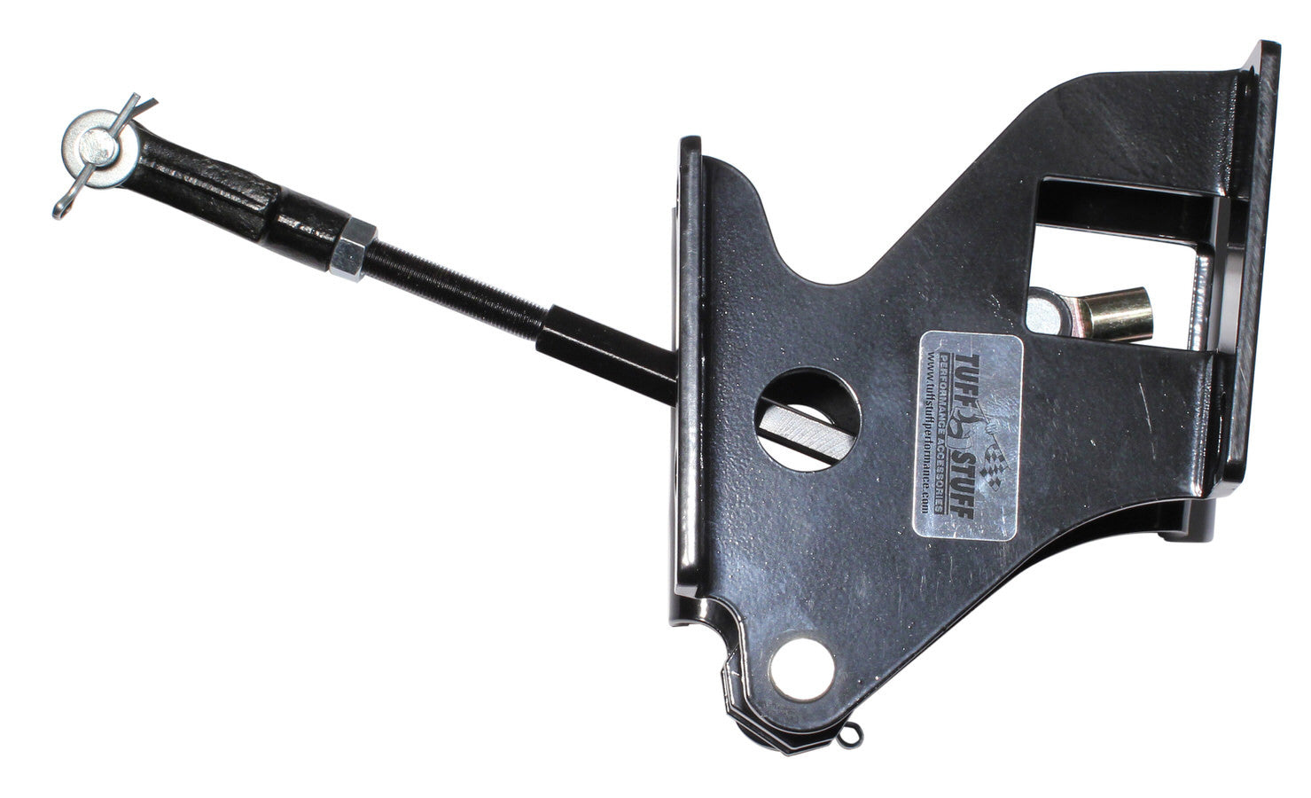 Tuff Stuff Performance Accessories 4653B 60-72 Chevy P/U Bracket w/Pedal Rod Black Tuff Stuff Performance Accessories 4653B