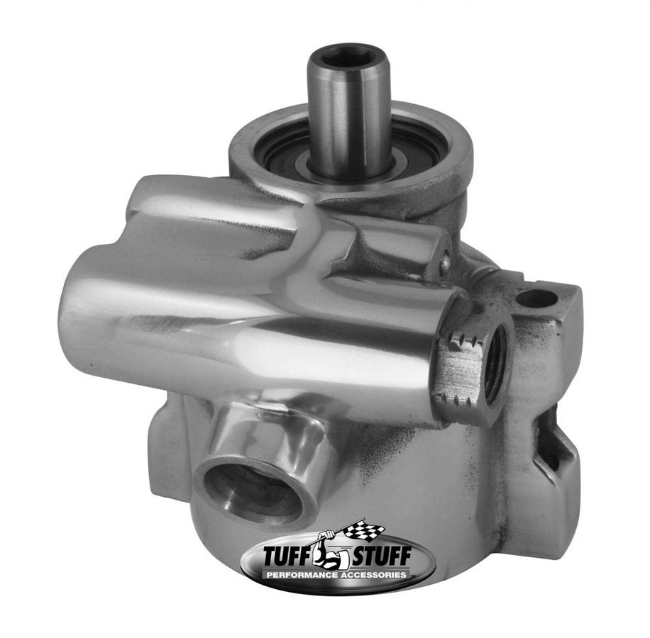 Tuff Stuff Performance Accessories 6175ALP-6 GM LS1 Power Steering Pump Polished Aluminum Tuff Stuff Performance Accessories 6175ALP-6