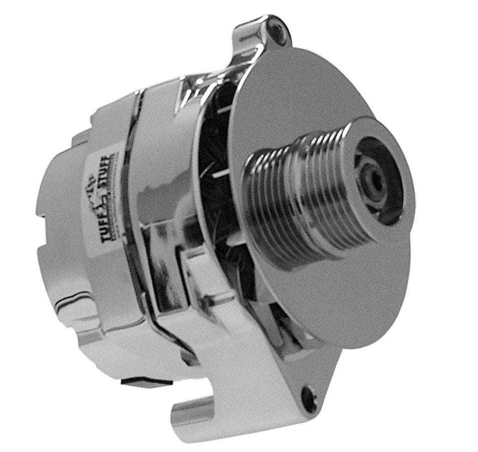 Tuff Stuff Performance Accessories 7068RD6G Ford Alternator Chrome 1 Wire 6 Groove Pulley Tuff Stuff Performance Accessories 7068RD6G