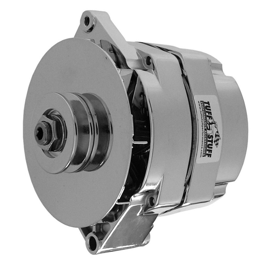 Tuff Stuff Performance Accessories 7127NDP GM Alternator 100 Amp 1-Wire Polished V-Groove Tuff Stuff Performance Accessories 7127NDP