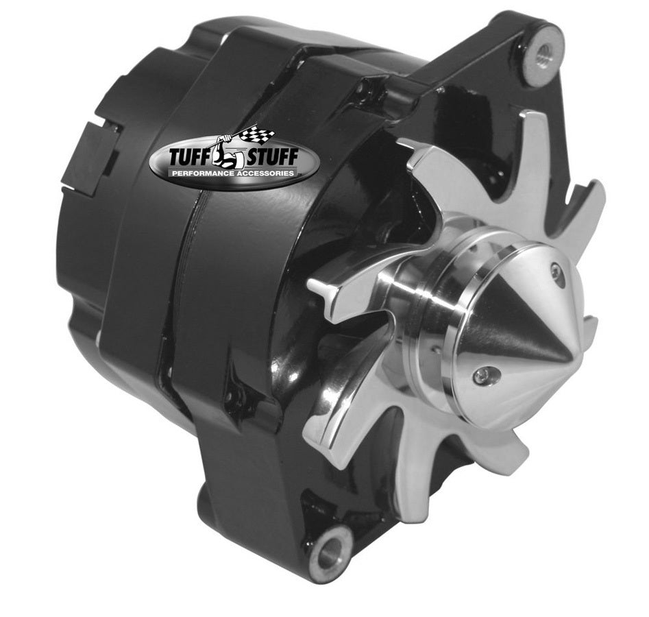Tuff Stuff Performance Accessories 7140FBULL 140 Amp Alternator GM 1 Wire V-Groove Tuff Stuff Performance Accessories 7140FBULL