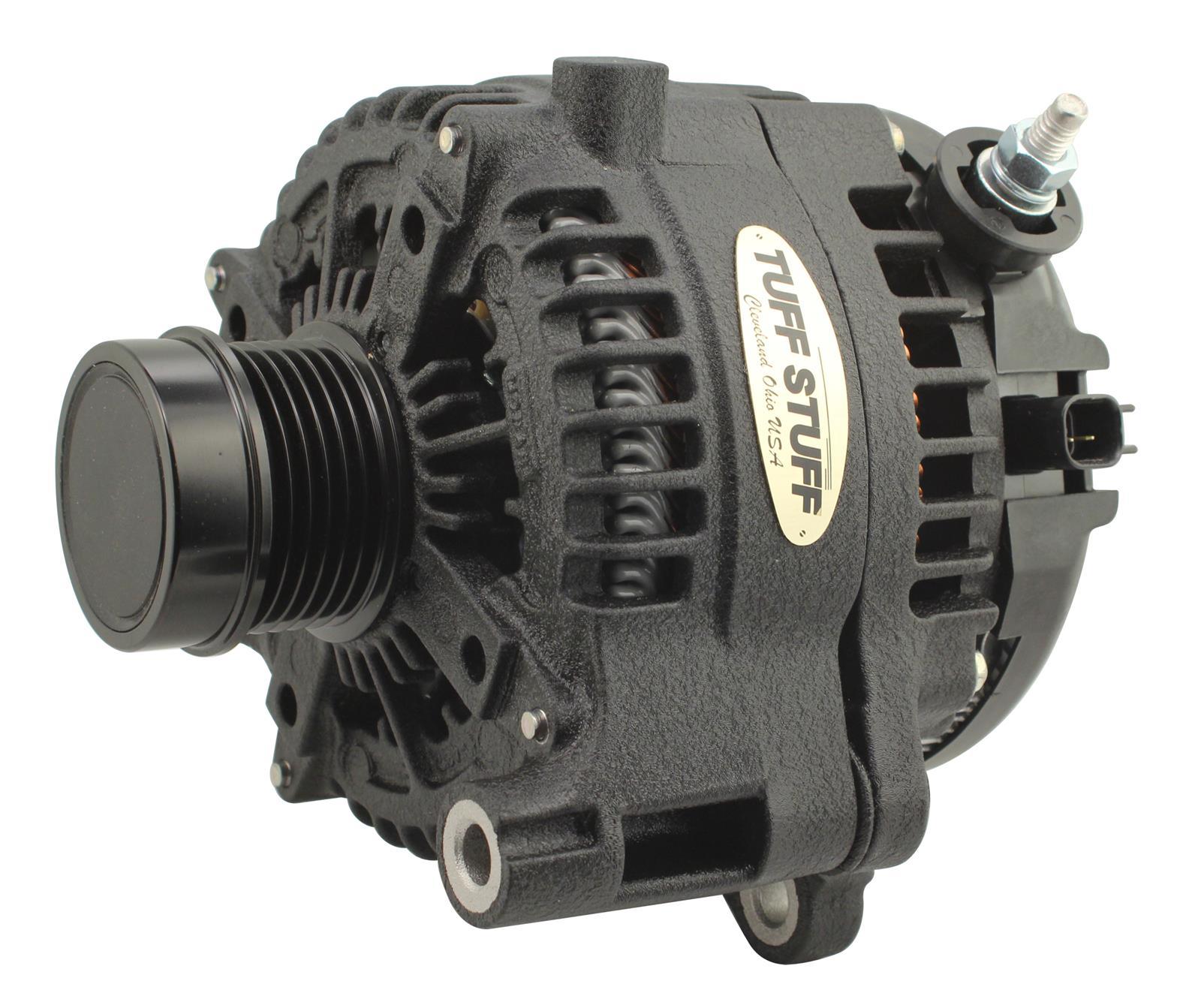 Tuff Stuff Performance Accessories 7517B 240Amp Alternator 18- Jeep Black Wrinkle Tuff Stuff Performance Accessories 7517B