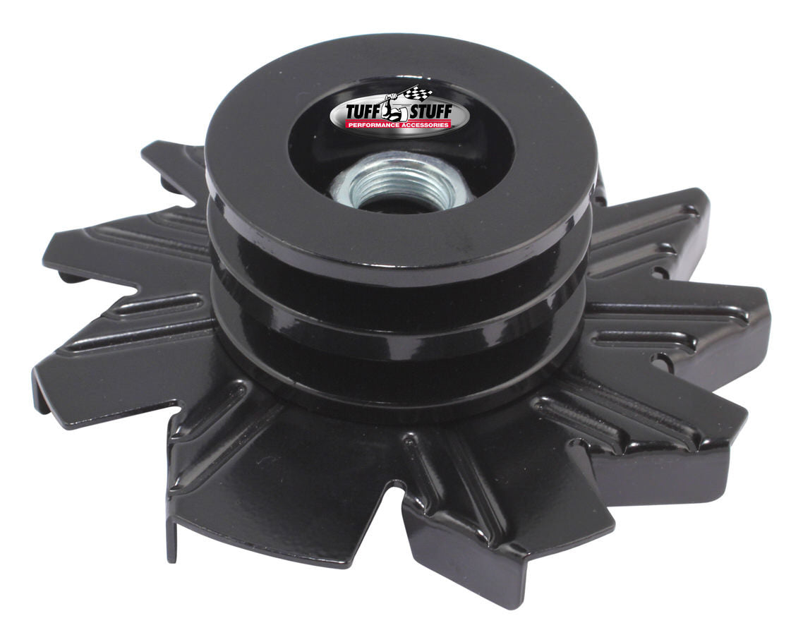 Tuff Stuff Performance Accessories 7600BB Alternator Stealth Black Fan and Pulley Combo Tuff Stuff Performance Accessories 7600BB