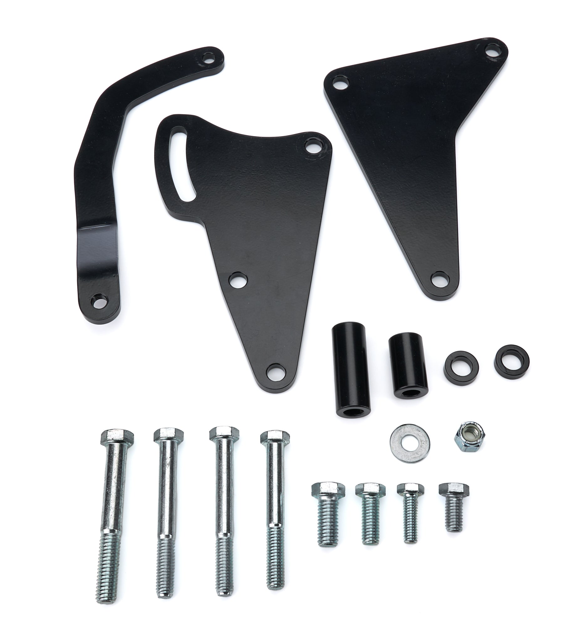 Tuff Stuff Performance Accessories 7669B Alternator Bracket BBC Short Water Pump Black Tuff Stuff Performance Accessories 7669B