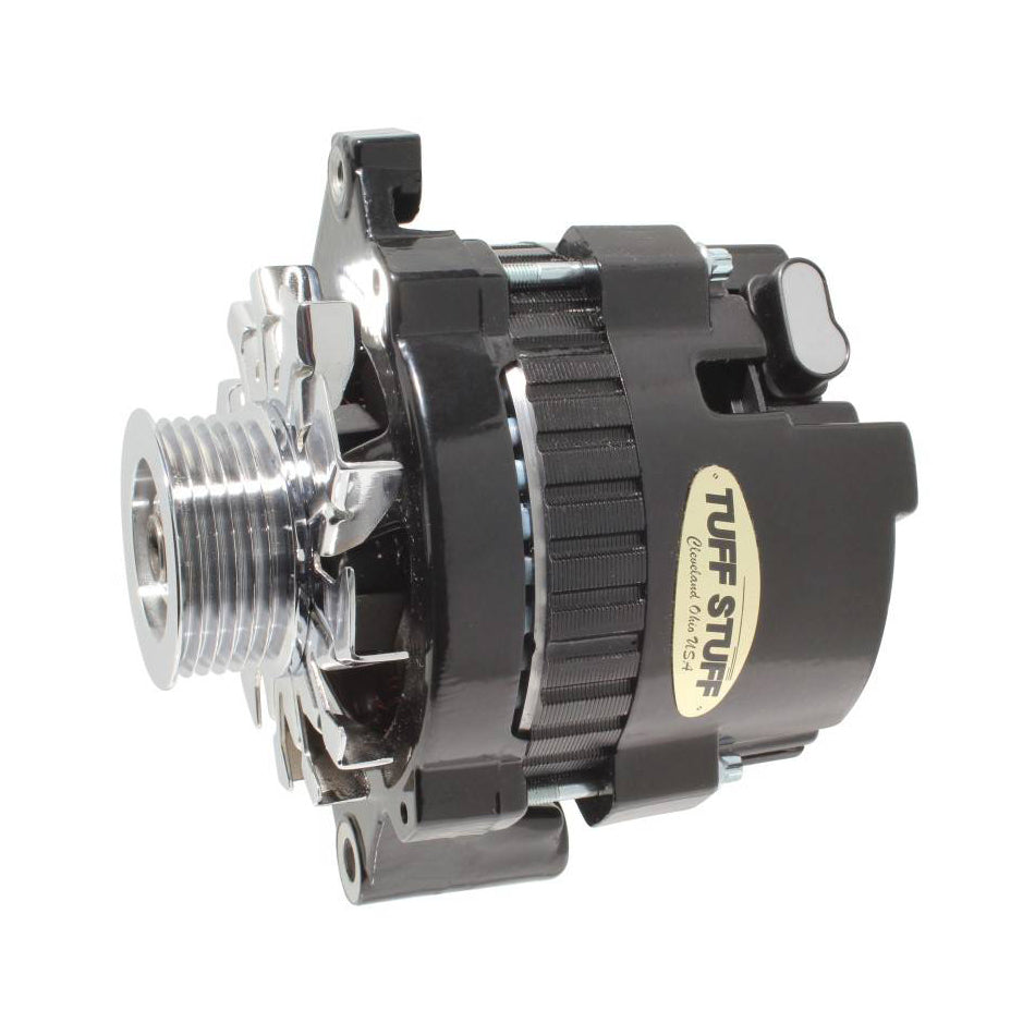 Tuff Stuff Performance Accessories 7937BST6G GM Alternator 120 Amp Black 6 Goove Pulley Tuff Stuff Performance Accessories 7937BST6G