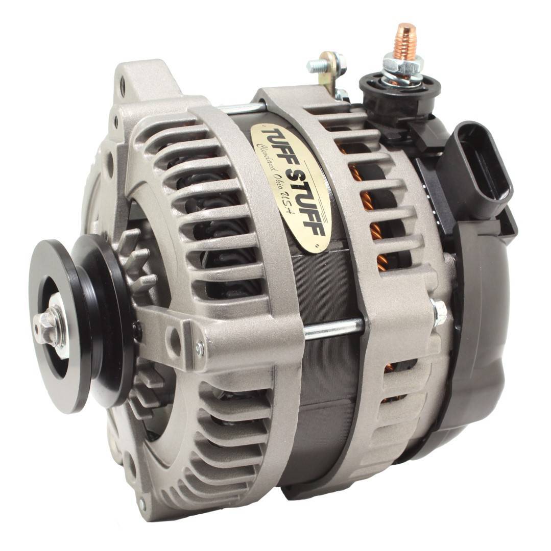 Tuff Stuff Performance Accessories 8320FC1GOE 225 MAX AMP Alternator 1-Groove OEM Wire  Cast Tuff Stuff Performance Accessories 8320FC1GOE