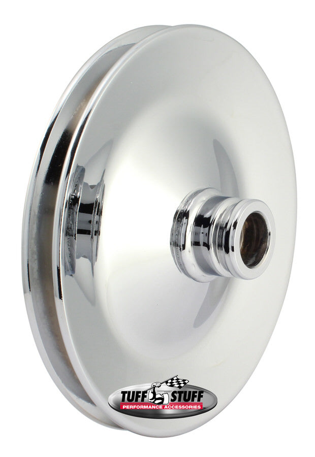 Tuff Stuff Performance Accessories 8485A Power Steering Pulley Si ngle Groove For Saginaw Tuff Stuff Performance Accessories 8485A