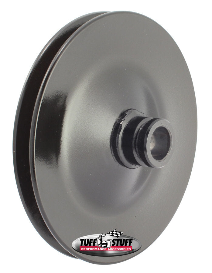 Tuff Stuff Performance Accessories 8485B Power Steering Pump Pulley Single V-Groove Tuff Stuff Performance Accessories 8485B