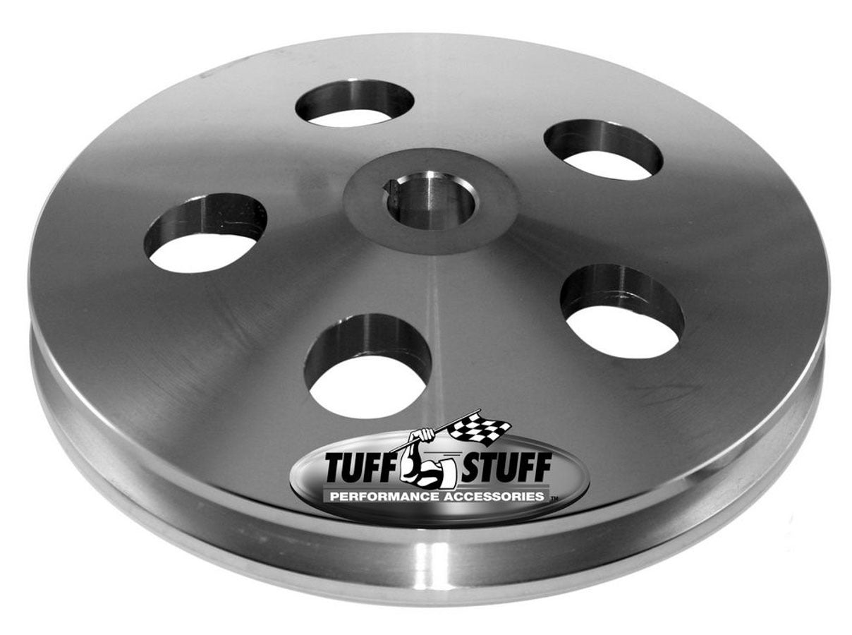 Tuff Stuff Performance Accessories 8488C Power Steering Pulley Machined Aluminum Tuff Stuff Performance Accessories 8488C