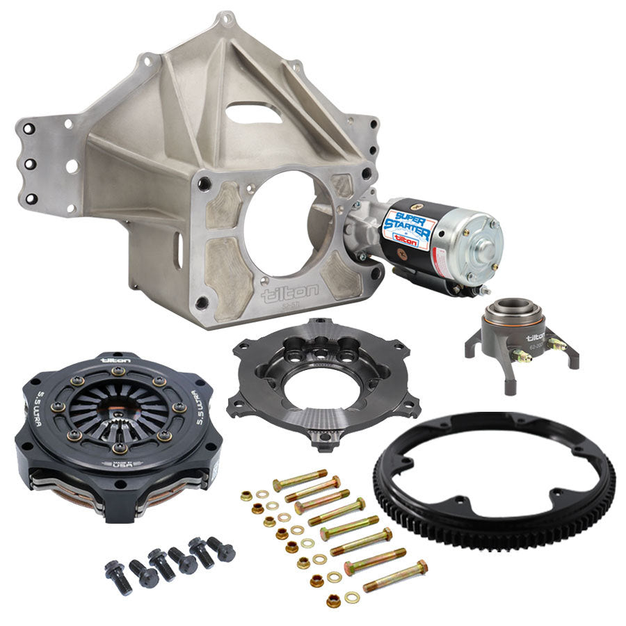 Tilton 52-64630 Bellhousing Kit GM Crate 5.5in Ultra 3-Disc Tilton 52-64630