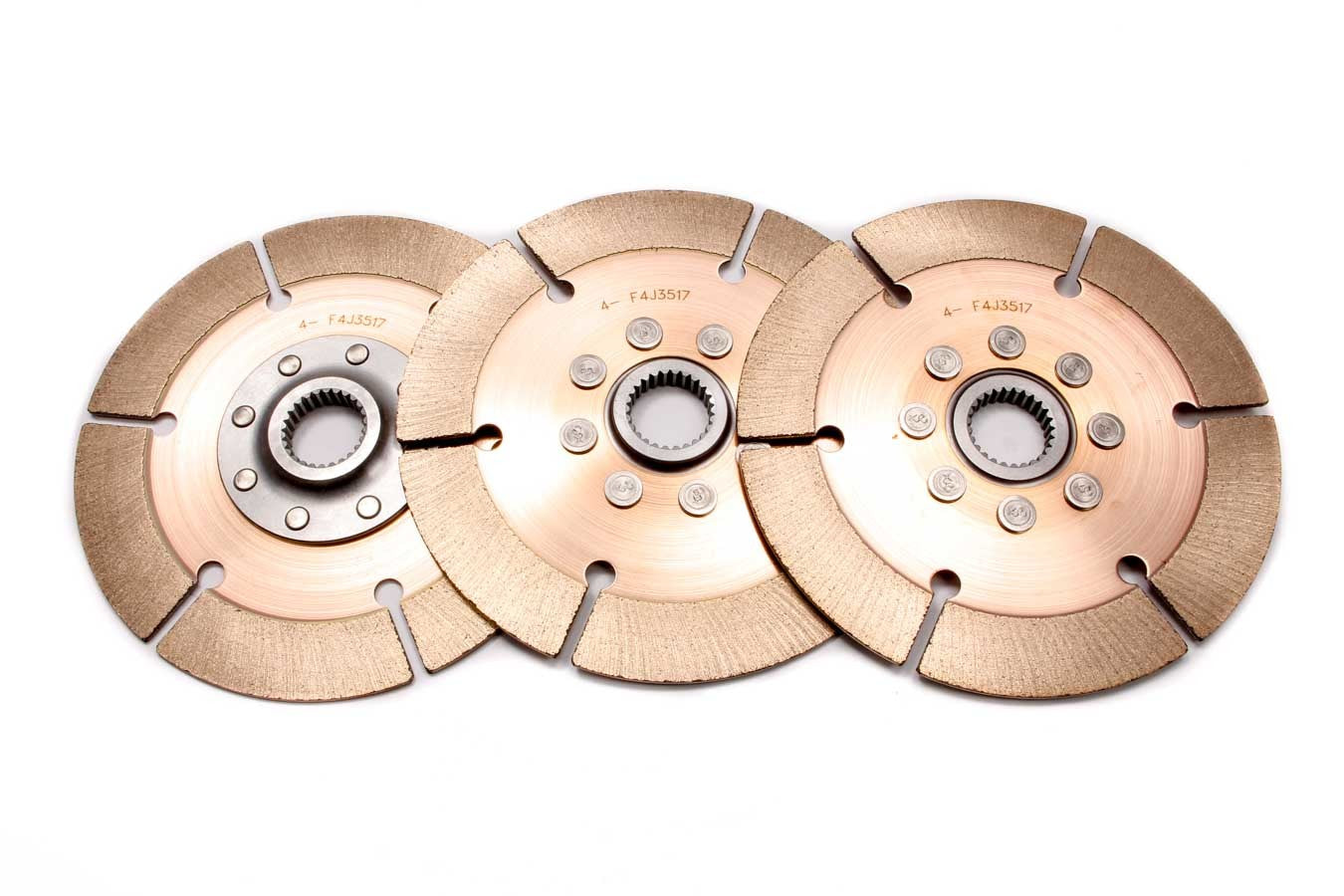 Tilton 64185-4-VTV-36 Clutch Pack 3 Disc 7.25 1-5/32 x 26spl Metallic Tilton 64185-4-VTV-36