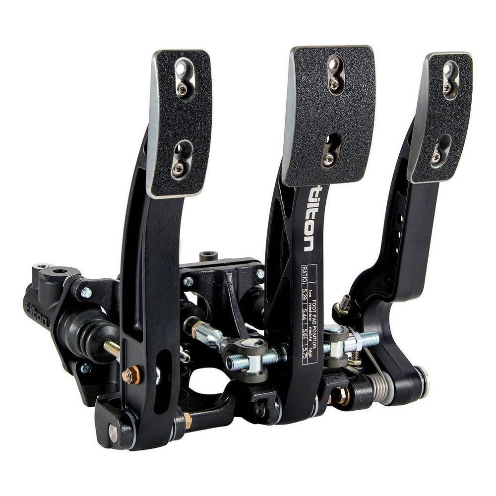 Tilton 72-803 Triple Pedal Assy. Floor Mnt Aluminum Tilton 72-803