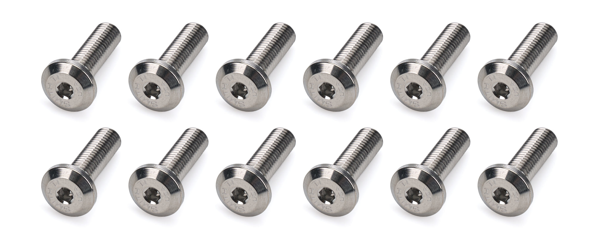 TI22 Performance TIP1218 Top Plate Titanium Bolt Kit 12 1/4 x 7/8 Button TI22 Performance TIP1218