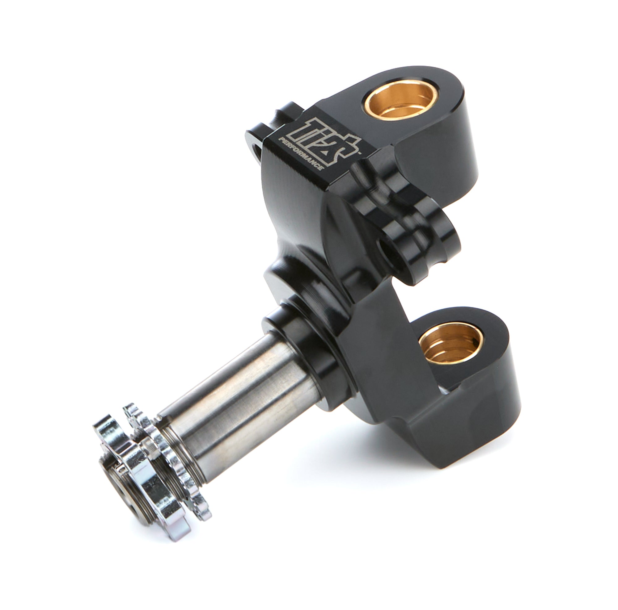 TI22 Performance TIP2852 Spindle With Titanium Snout W/ Lock Nut Black TI22 Performance TIP2852