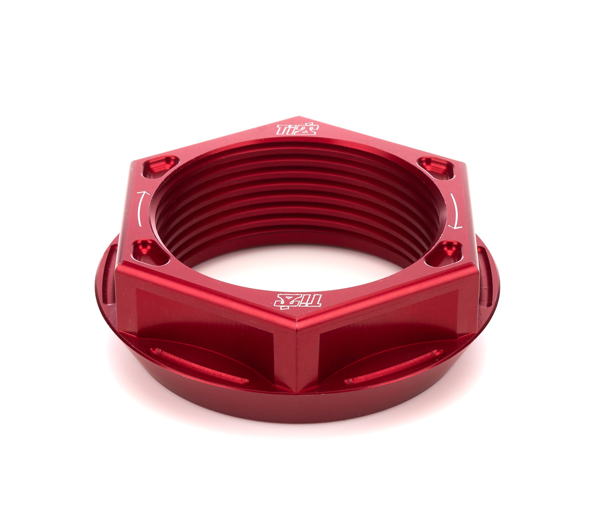 TI22 Performance TIP2879 Axle Nut RH Lightweight Aluminum Red TI22 Performance TIP2879
