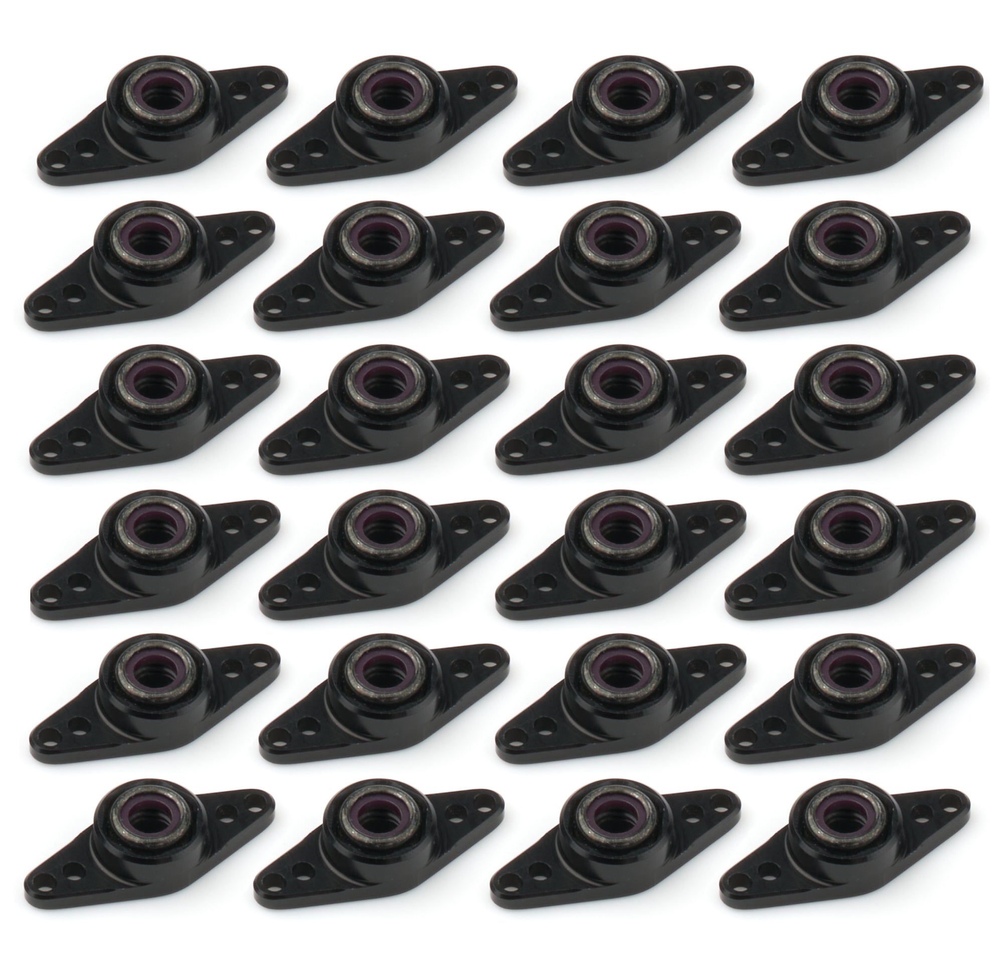 TI22 Performance TIP4449 Mud Cover Install Plate 5/16-28 Thread BLK 24pk TI22 Performance TIP4449