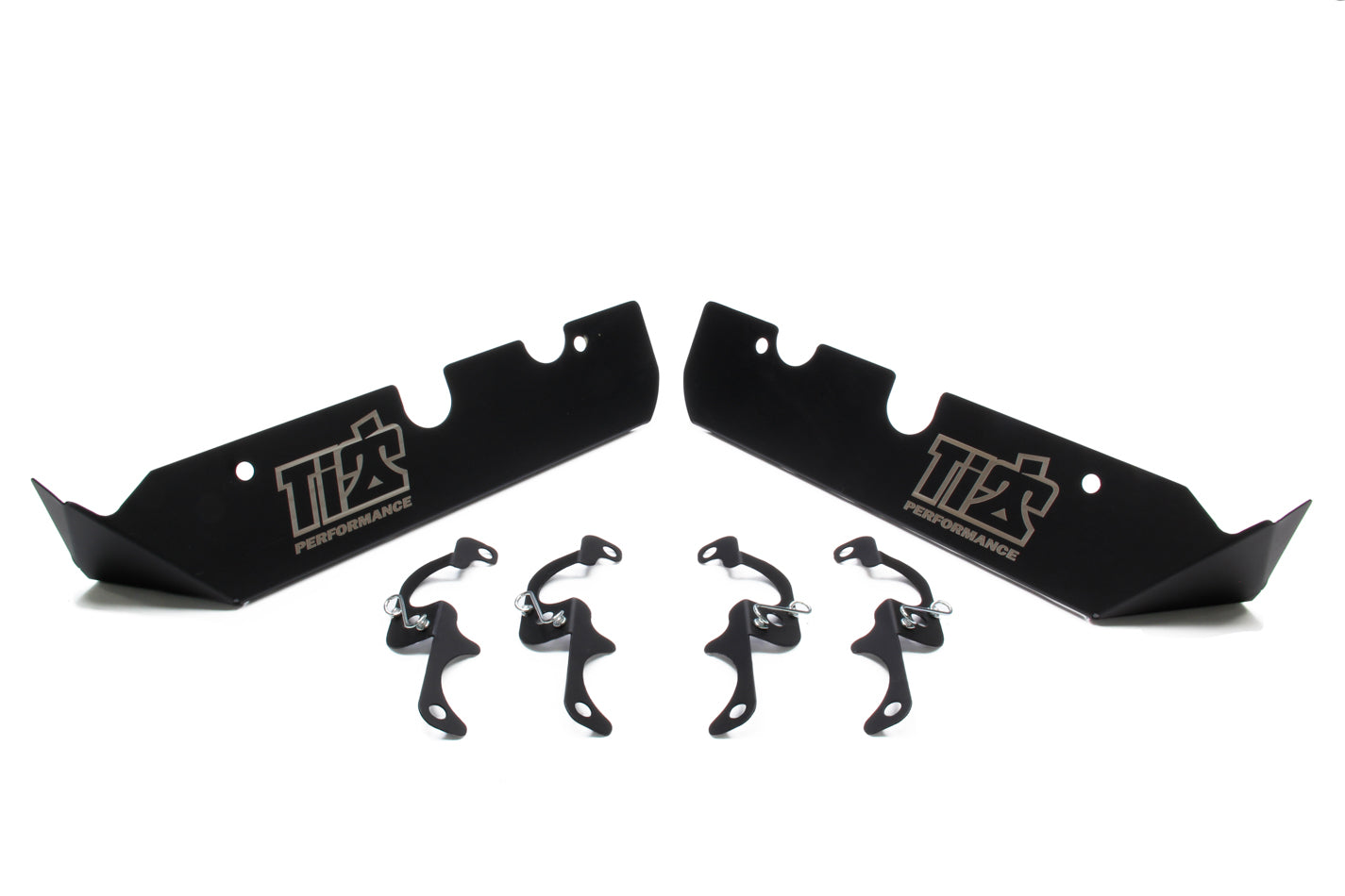 TI22 Performance TIP5100 Spark Plug Guards Complete Black TI22 Performance TIP5100