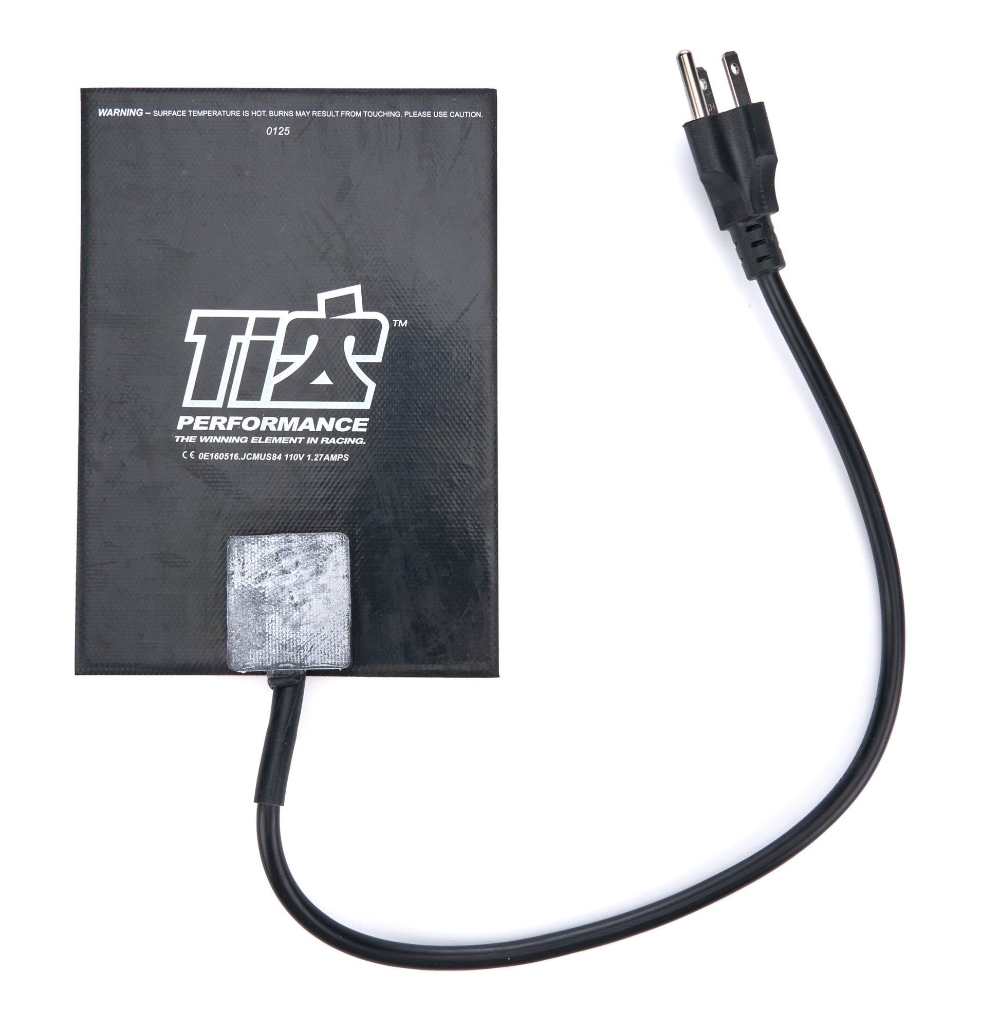 TI22 Performance TIP5136 Oil Tank Heater Pad 5x7in Stick On 110v Blk TI22 Performance TIP5136
