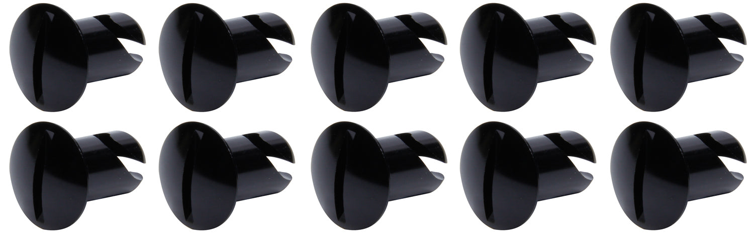 TI22 Performance TIP8102 Oval Head Dzus Buttons .500 Long 10 Pack Black TI22 Performance TIP8102