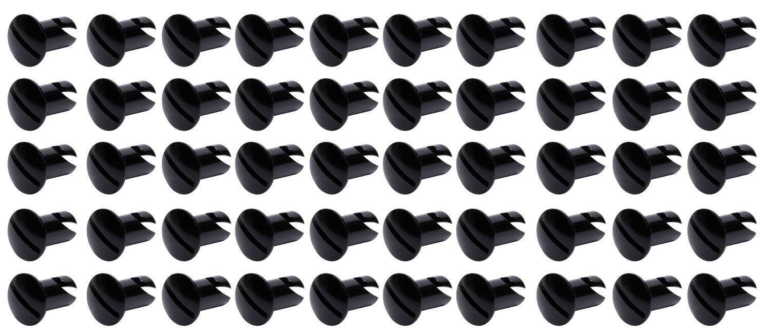 TI22 Performance TIP8106-50 Oval Head Dzus Buttons .550 Long 50 Pack Black TI22 Performance TIP8106-50