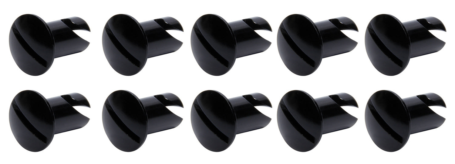 TI22 Performance TIP8106 Oval Head Dzus Buttons .550 Long 10 Pack Black TI22 Performance TIP8106