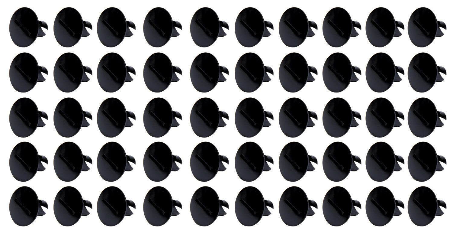TI22 Performance TIP8110-50 Large Head Dzus Buttons .500 Long 50 Pack Black TI22 Performance TIP8110-50