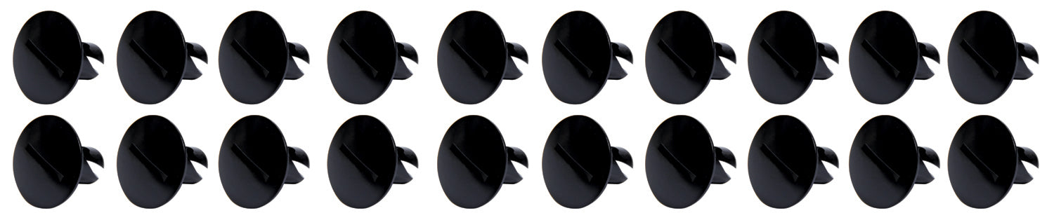 TI22 Performance TIP8110 Large Head Dzus Buttons .500 Long 10 Pack Black TI22 Performance TIP8110