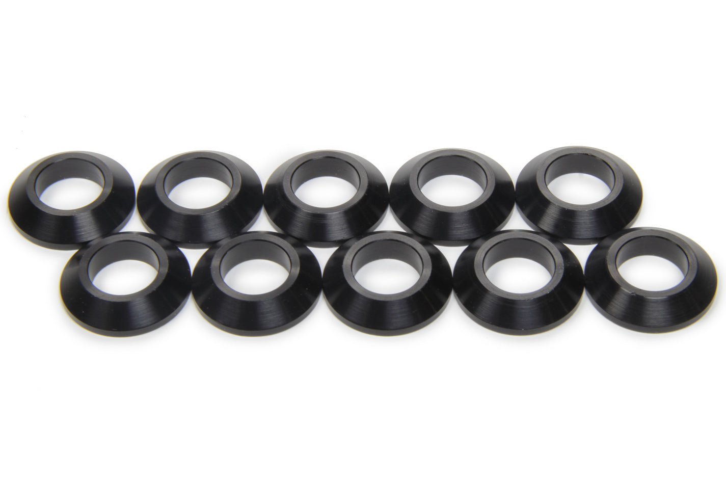 TI22 Performance TIP8221-10 Tapered Spacers 1/2in ID 1/4in Thick Black 10pk TI22 Performance TIP8221-10