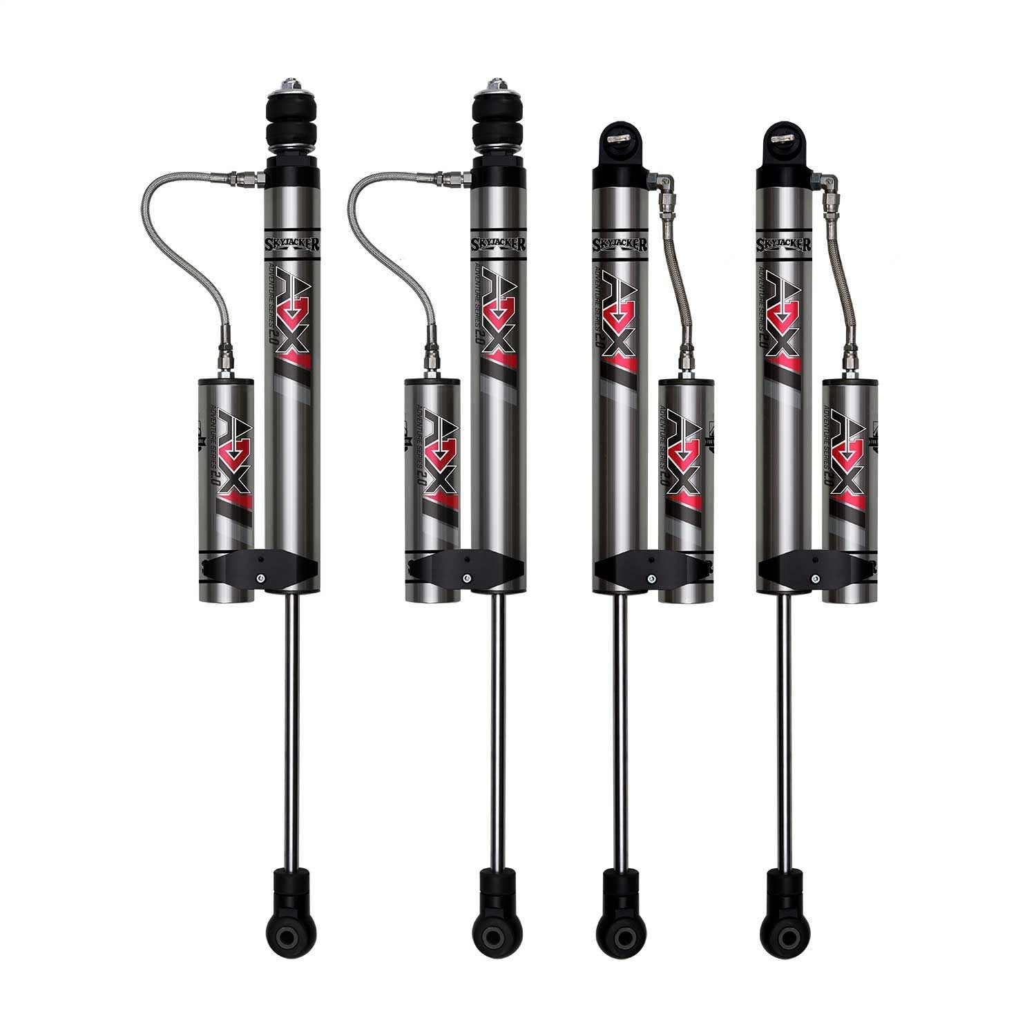 Skyjacker TJ2030X 2-3 in. Component Box With ADX 2.0 Remote Reservoir Shocks. Skyjacker TJ2030X