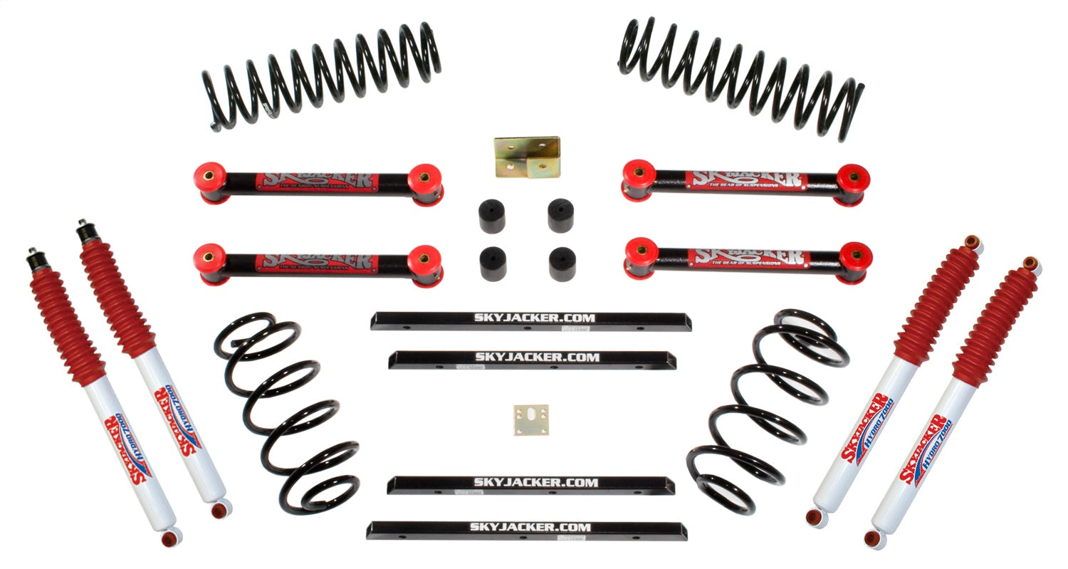 Skyjacker TJ2513PH 2.5IN. PALLET KT; 97-06 JEEP TJ Skyjacker TJ2513PH