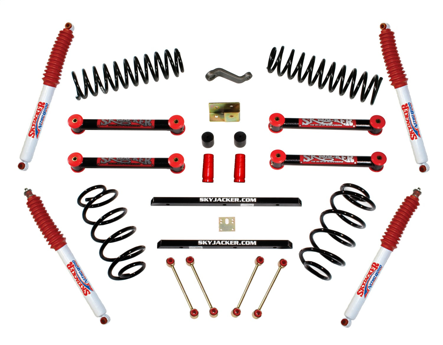 Skyjacker TJ4013PH 4IN. PALLET KIT; 97-06 JEEP TJ Skyjacker TJ4013PH