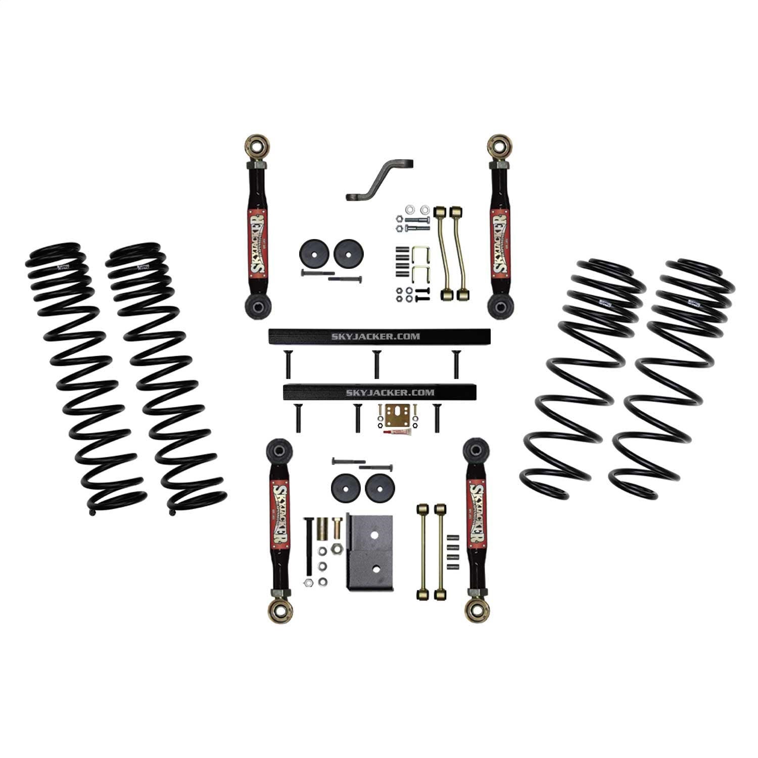 Skyjacker TJ401BLTX 4 in. Component Box With Dual Rate Long Travel Coil Springs. Skyjacker TJ401BLTX