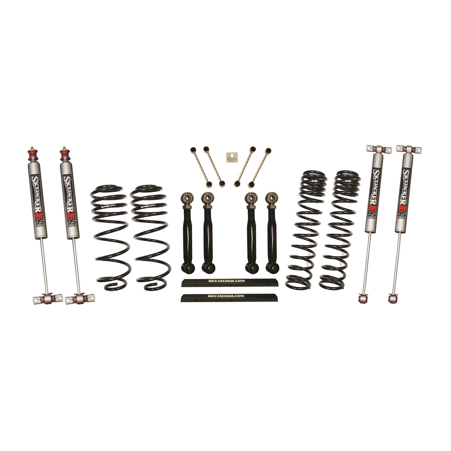 Skyjacker TJ401BPMLTX Long Travel Series Suspension Lift Kit w/Shocks Skyjacker TJ401BPMLTX