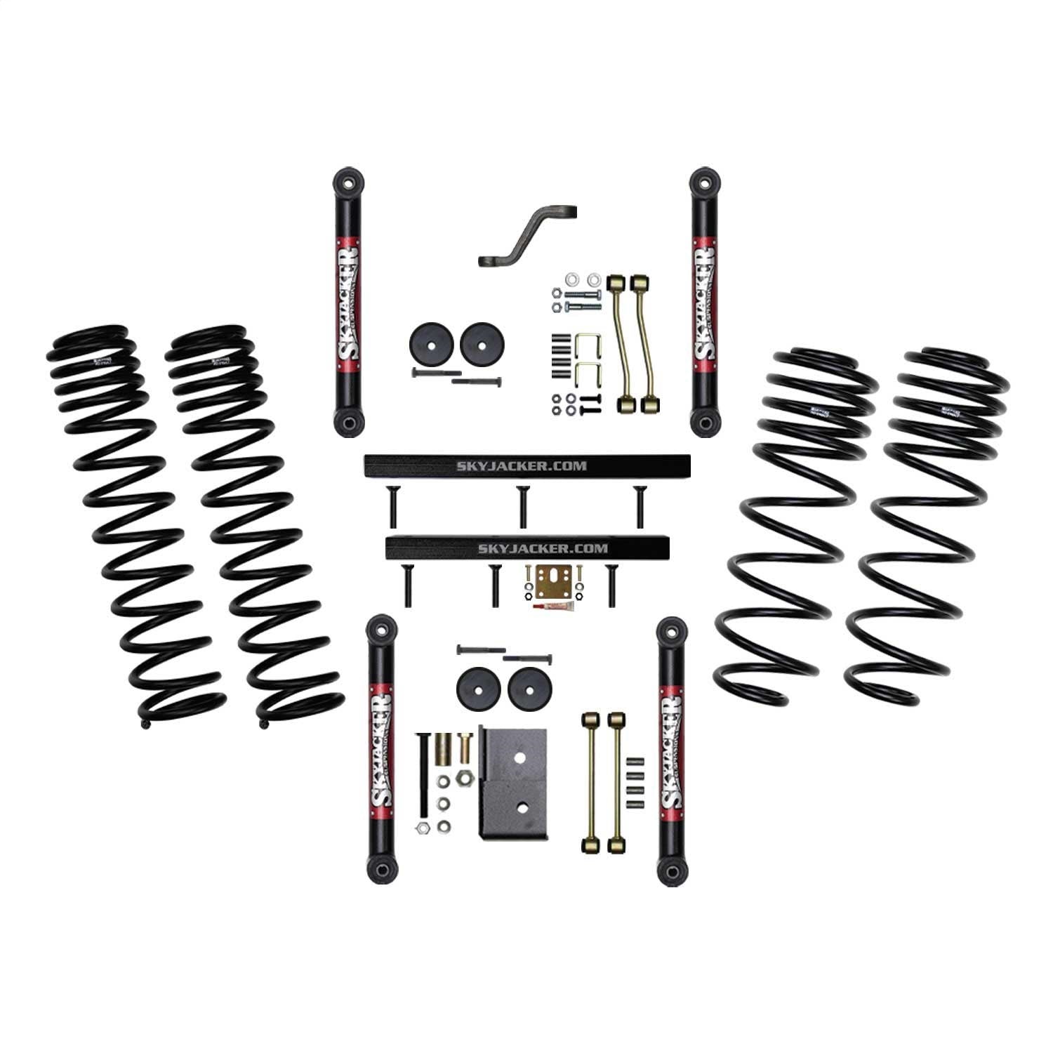 Skyjacker TJ403BLT 4 in. Component Box With Dual Rate Long Travel Coil Springs. Skyjacker TJ403BLT