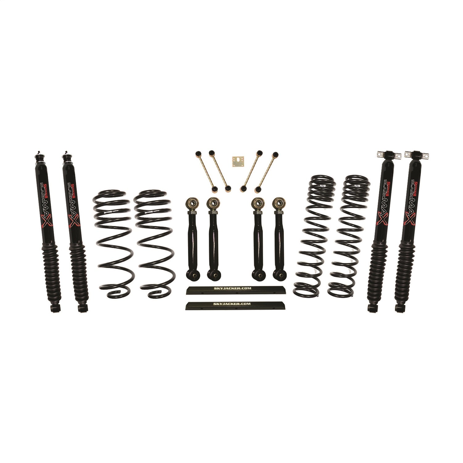 Skyjacker TJ403BPBLTX Long Travel Series Suspension Lift Kit w/Shocks Skyjacker TJ403BPBLTX