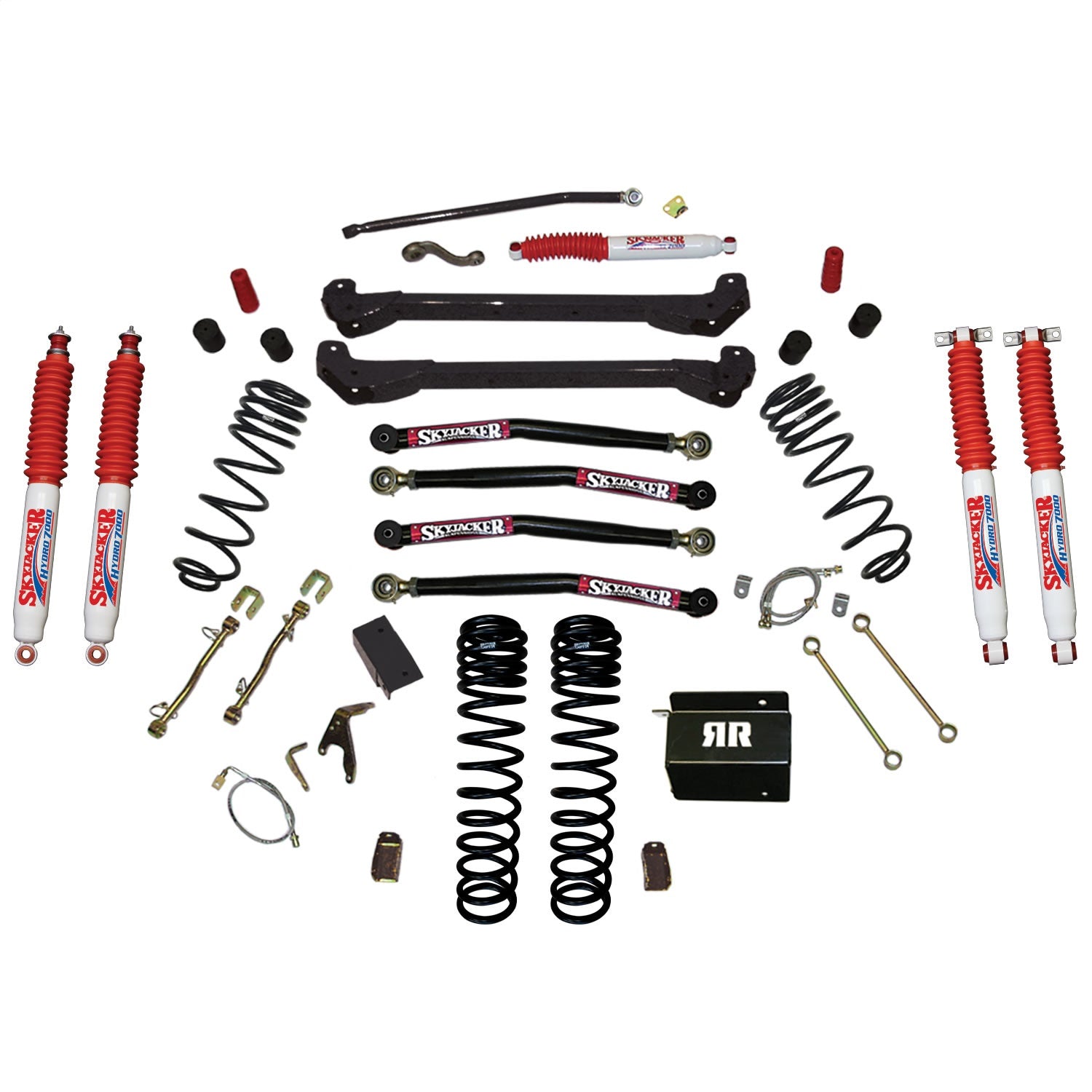 Skyjacker TJ40RR1LTK-H Long Arm Suspension Lift Kit w/ Shocks Skyjacker TJ40RR1LTK-H
