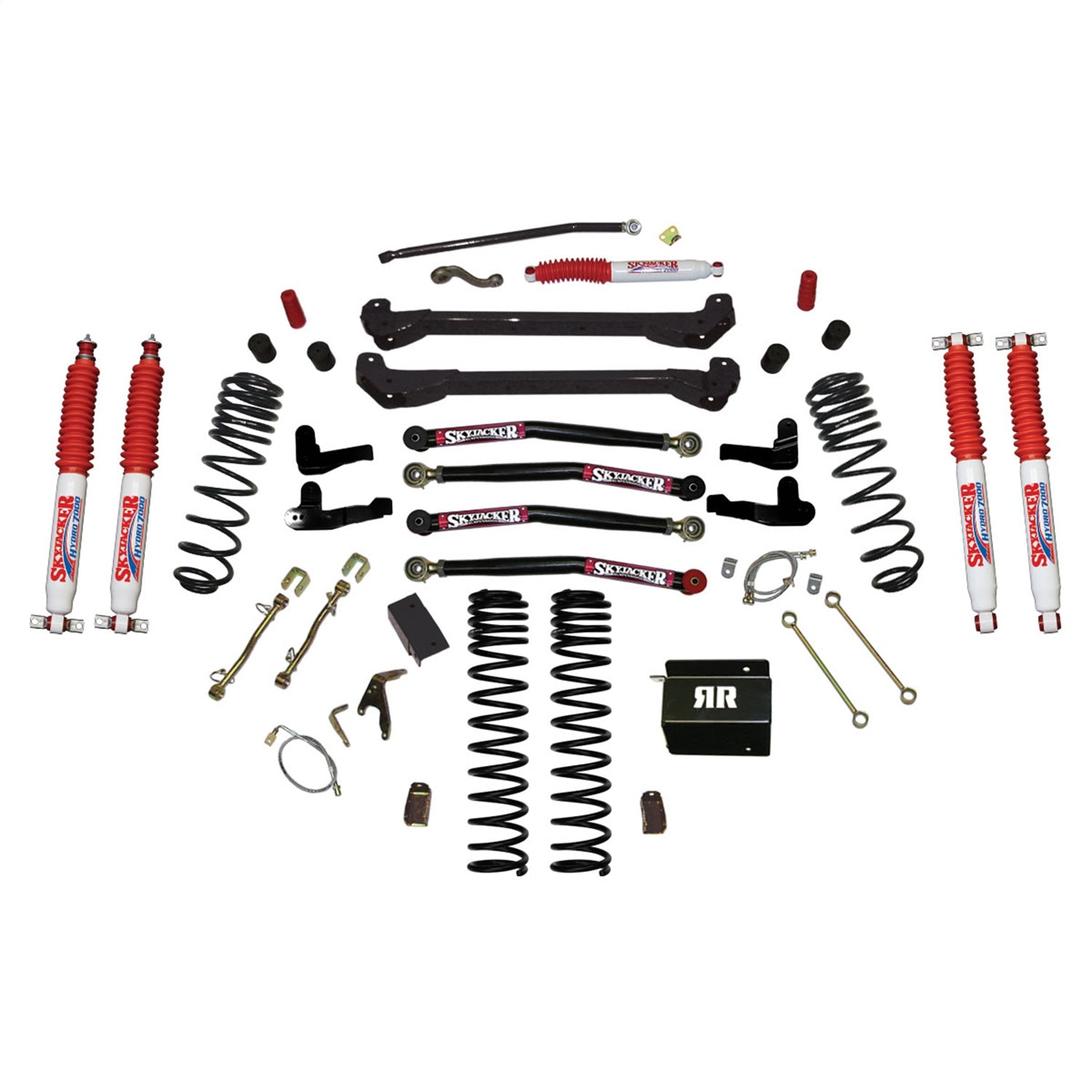Skyjacker TJ60RR1LTK-H Long Arm Suspension Lift Kit w/ Shocks Skyjacker TJ60RR1LTK-H