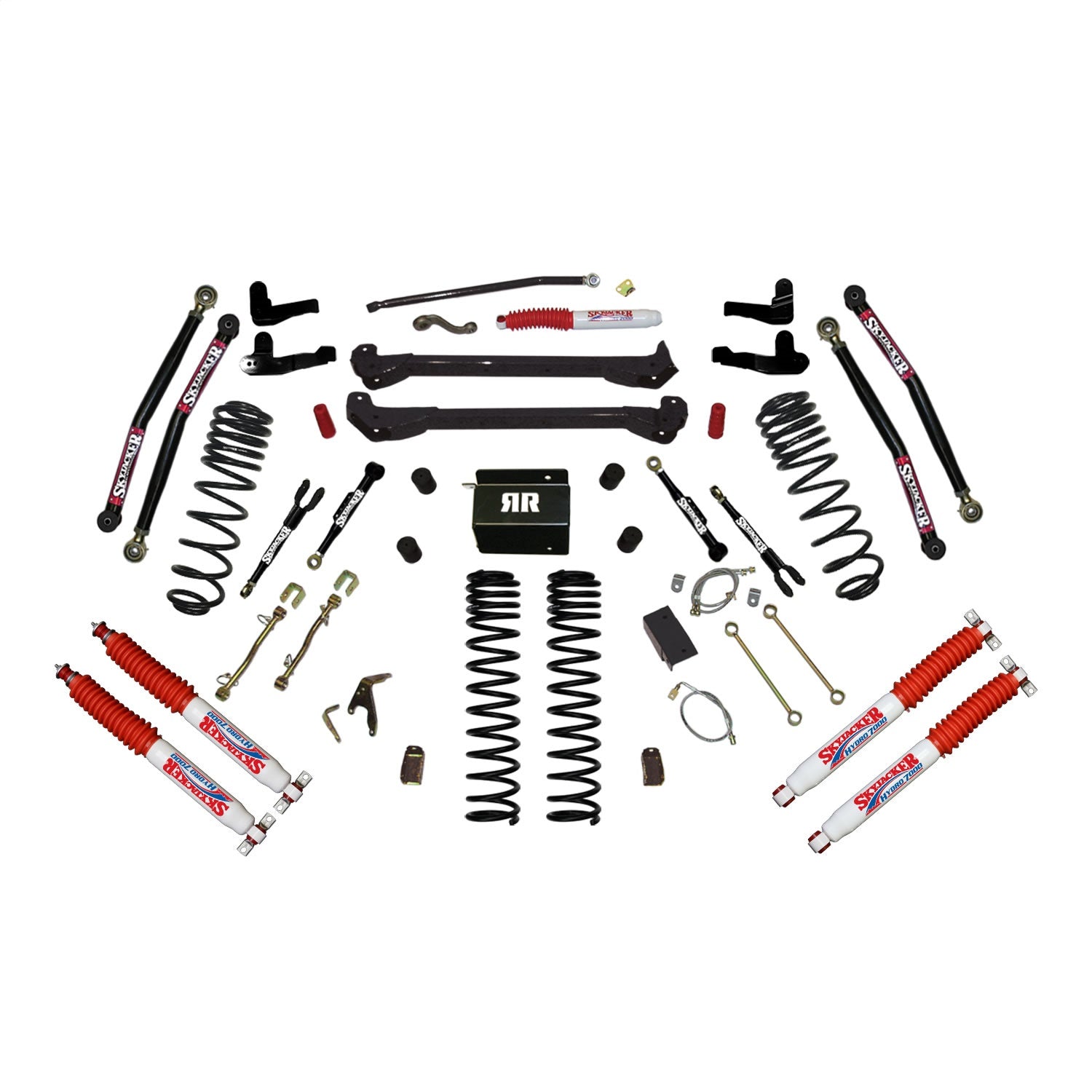 Skyjacker TJ60RR2LTK-H Long Arm Suspension Lift Kit w/ Shocks Skyjacker TJ60RR2LTK-H