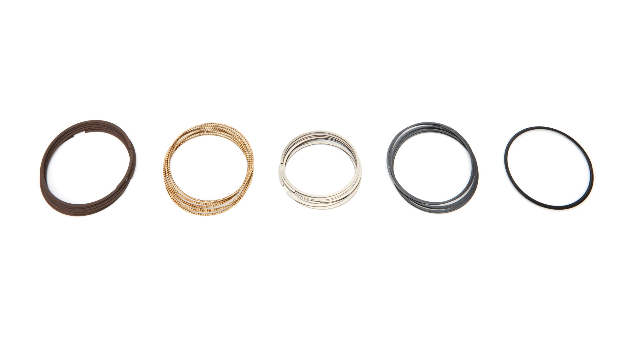 Total Seal MS1123776 AP Steel Gpls Ring Set 3.776 Bore 1.0 1.0 3.0mm Total Seal MS1123776