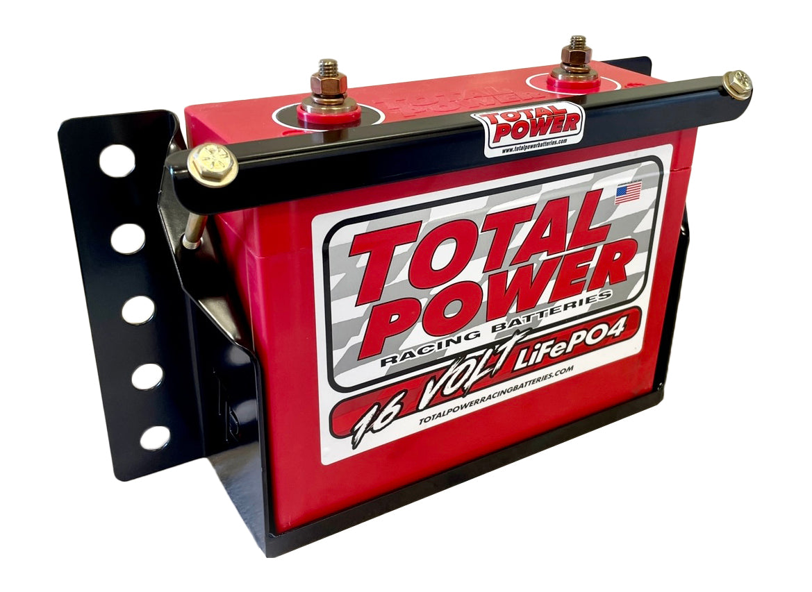 Total Power Racing Batteries TPBBB16-1 Lithium Battery Box For One Battery Total Power Racing Batteries TPBBB16-1