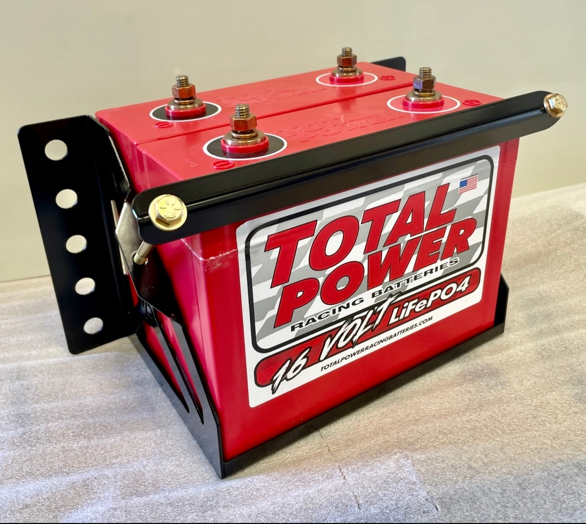 Total Power Racing Batteries TPBBB16-2 Lithium Battery Box For Two Batteries Total Power Racing Batteries TPBBB16-2