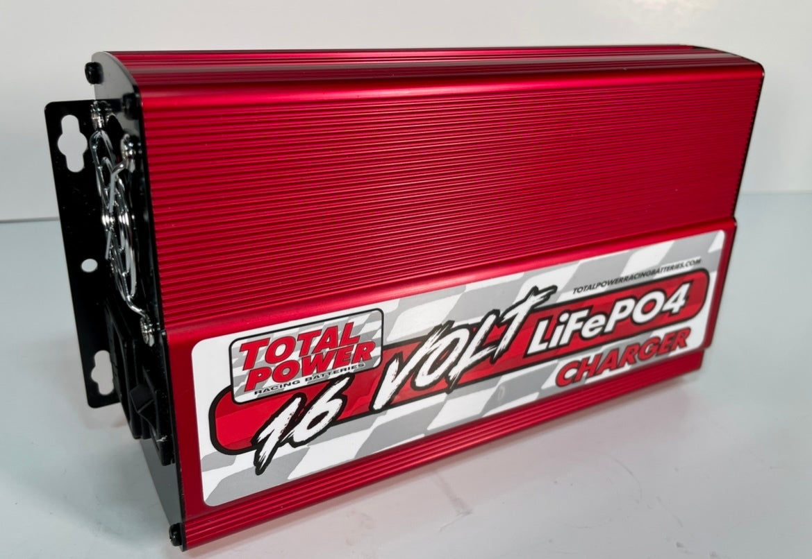 Total Power Racing Batteries TPBTP16LIC 16V Lithium Charger Total Power Racing Batteries TPBTP16LIC