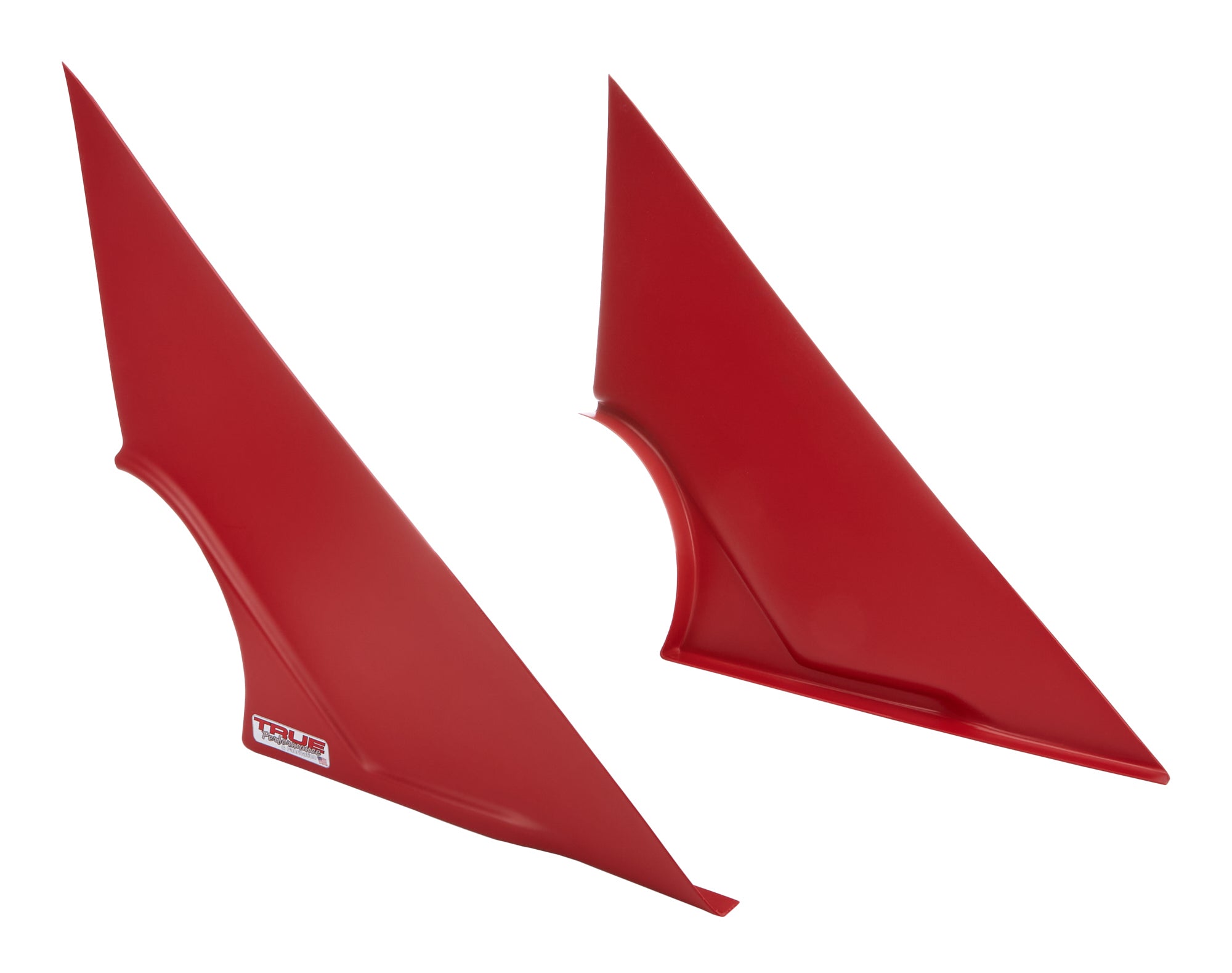 True Performance & Fabrication DTR1202 Fenders Mini-Wedge Pair Red True Performance & Fabrication DTR1202