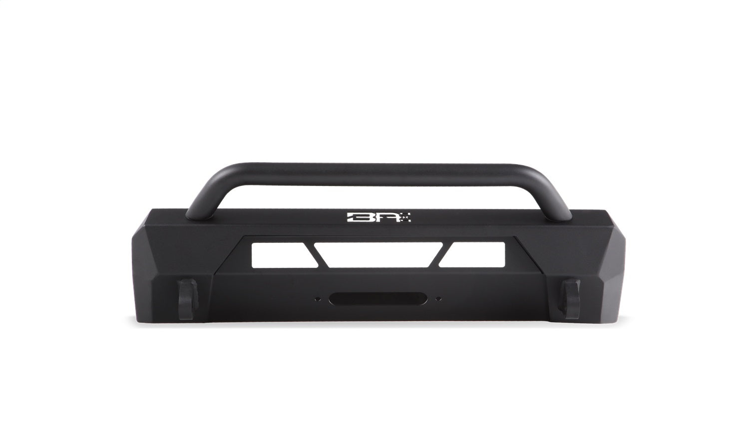 Body Armor TR-19339 HiLine Front Winch Bumper; 3/16 in. Plate Bumper; 1/4 in. Winch Mount; Body Armor TR-19339