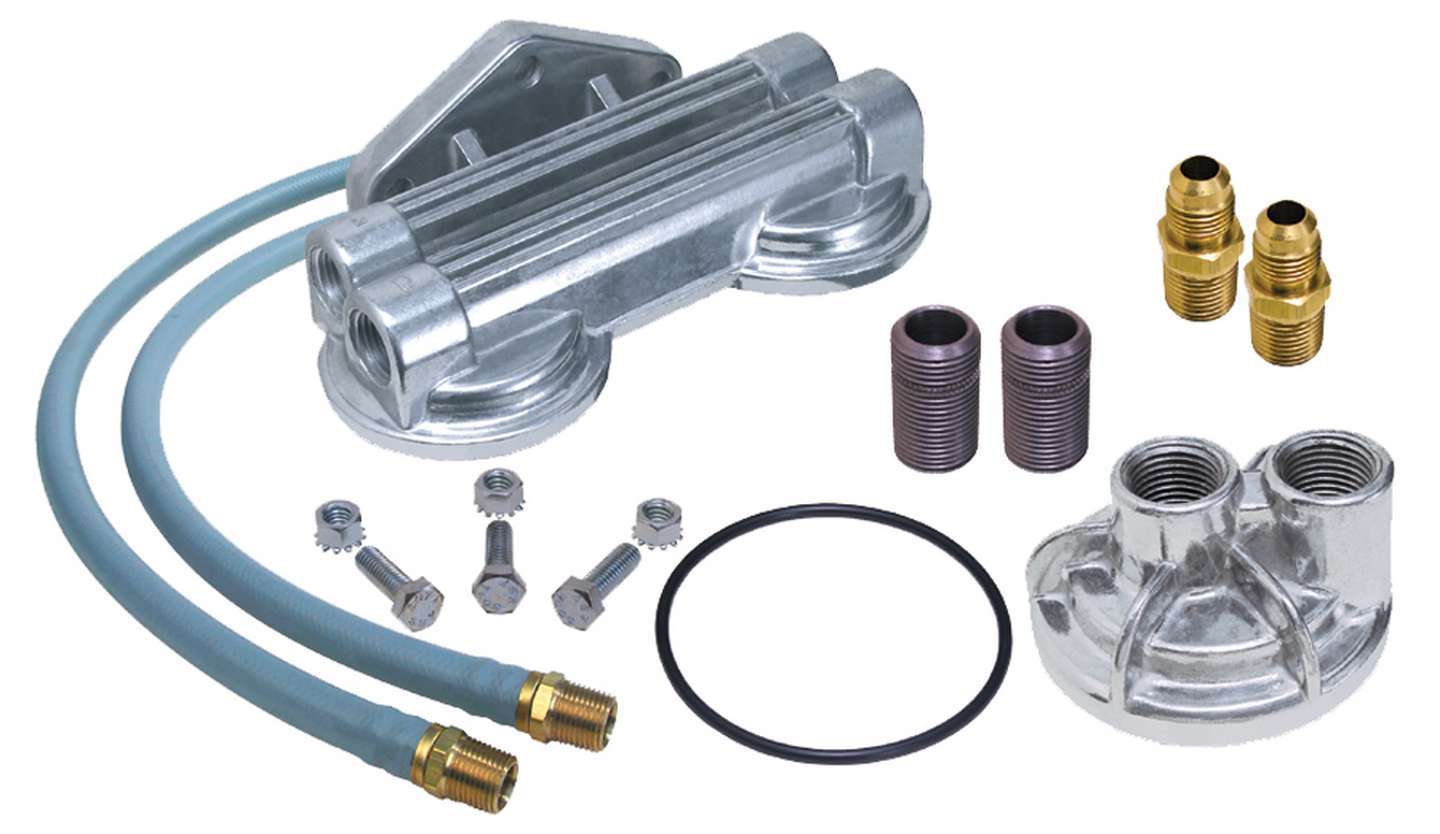 Trans-Dapt Performance 1250 88-96 Chev V8 4WD PU On- ly SBC Dual Filter Reclo Trans-Dapt Performance 1250
