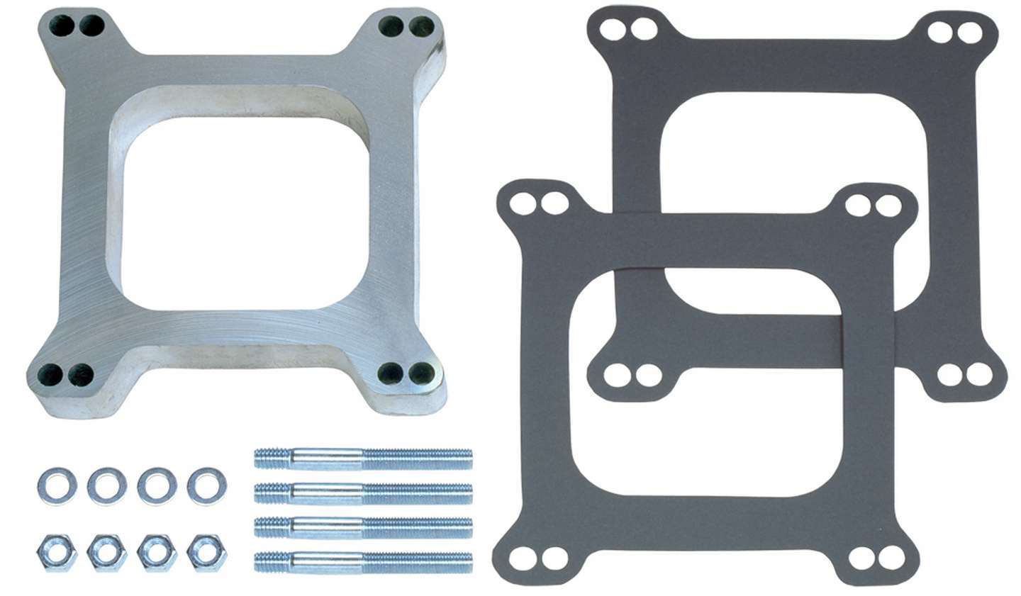 Trans-Dapt Performance 2084 Holley Carb Spacer 1in Aluminum Open Center Trans-Dapt Performance 2084