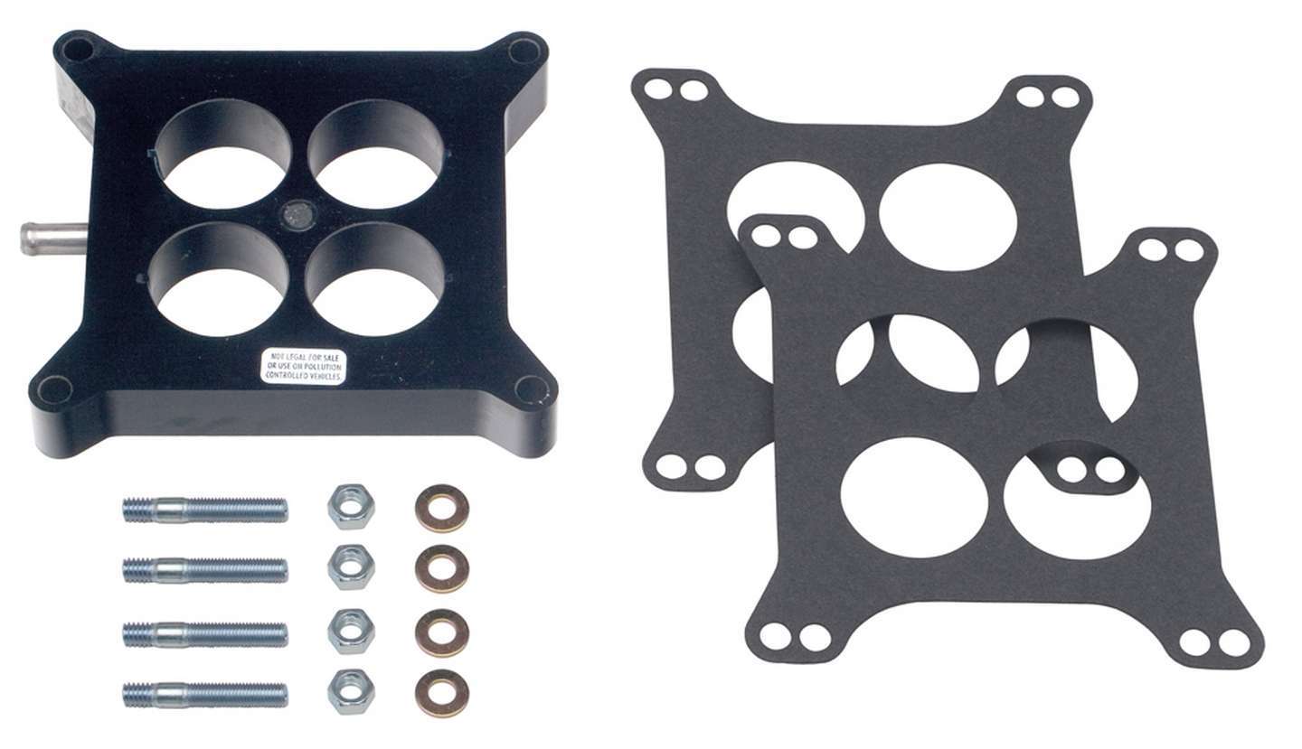 Trans-Dapt Performance 2529 1in Phenolic Carb Spacer Swirl Torque w/PCV Trans-Dapt Performance 2529